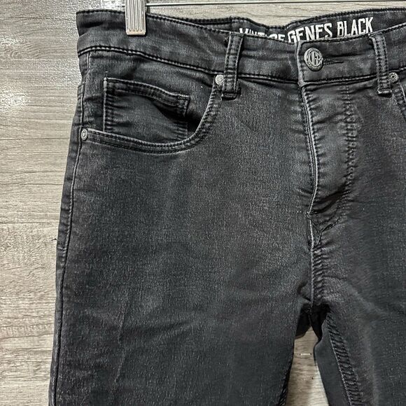 Men's Black Skinny Jeans - Picture 2 of 9